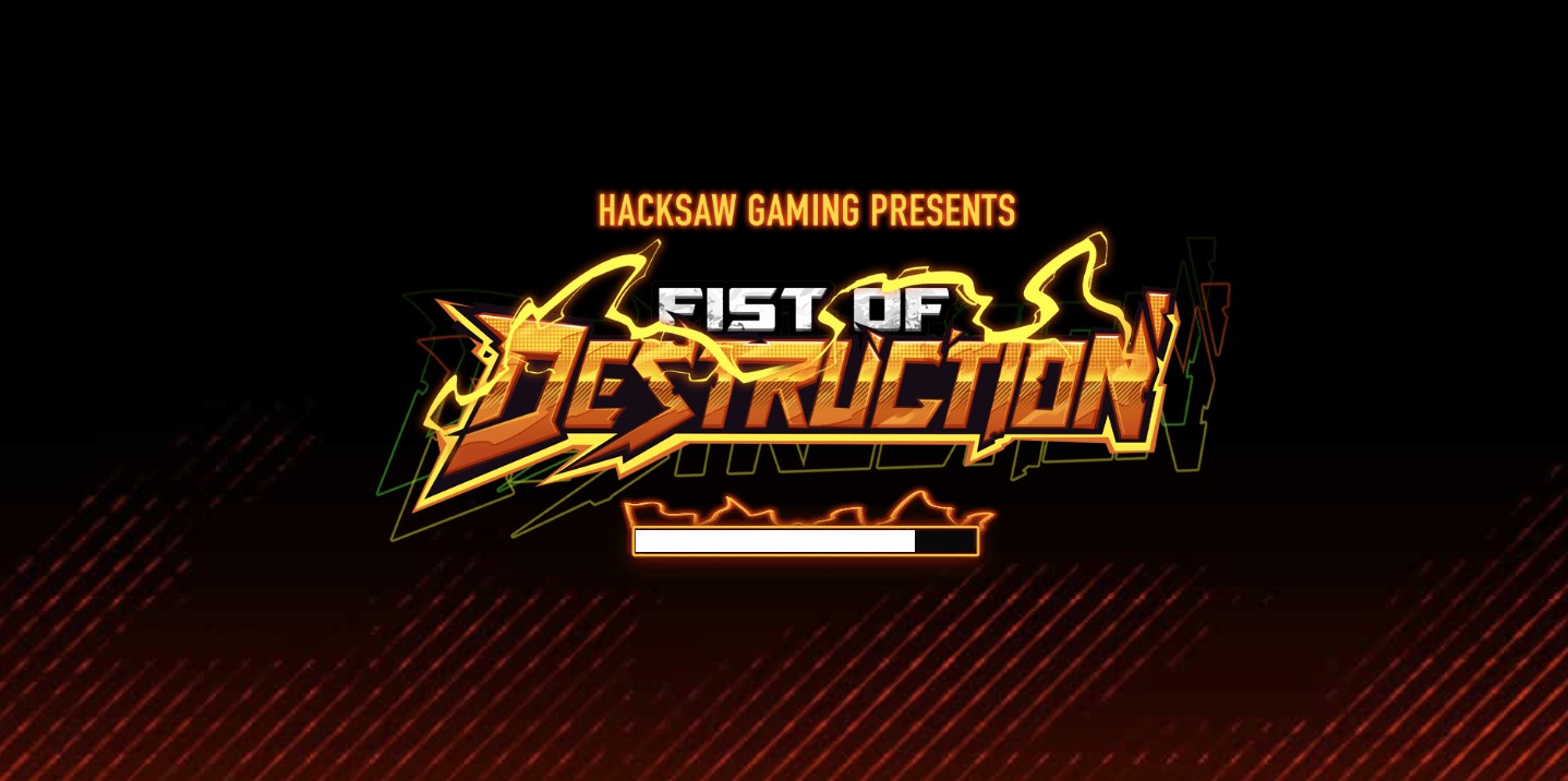 Fist of Destruction slot by Hacksaw Gaming — loading screen